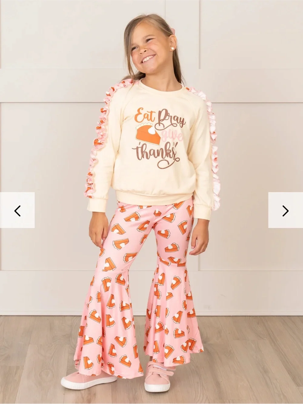 Girls Marie Nicole Clothing 3XL (8/9) Thanksgiving Outfit EUC